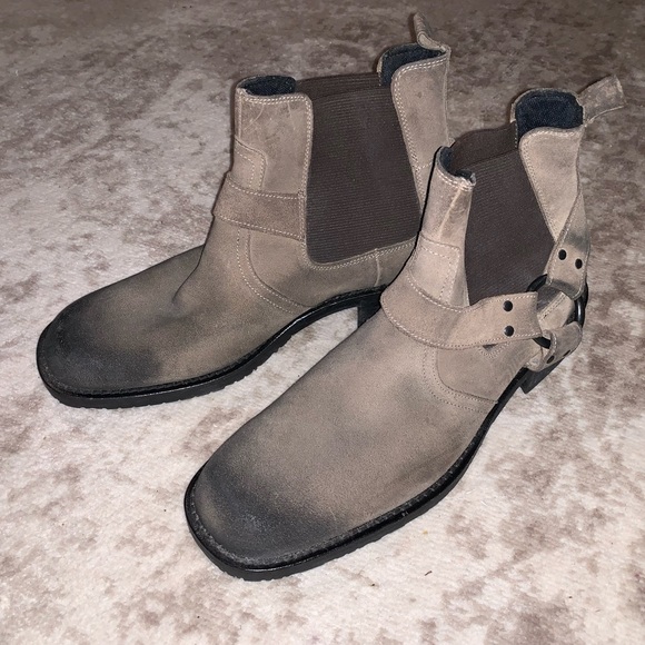 Rocket Dog Other - NEW MEN'S ROCKET DOG SUEDE MOTO BOOTS BROWN 12